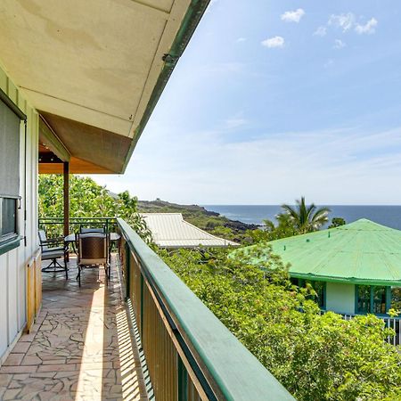 Ocean-View Bungalow Walk To Pebbles Beach! Hookena 외부 사진
