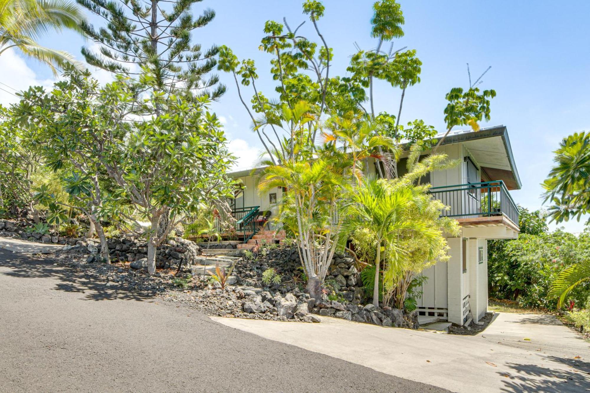 Ocean-View Bungalow Walk To Pebbles Beach! Hookena 외부 사진