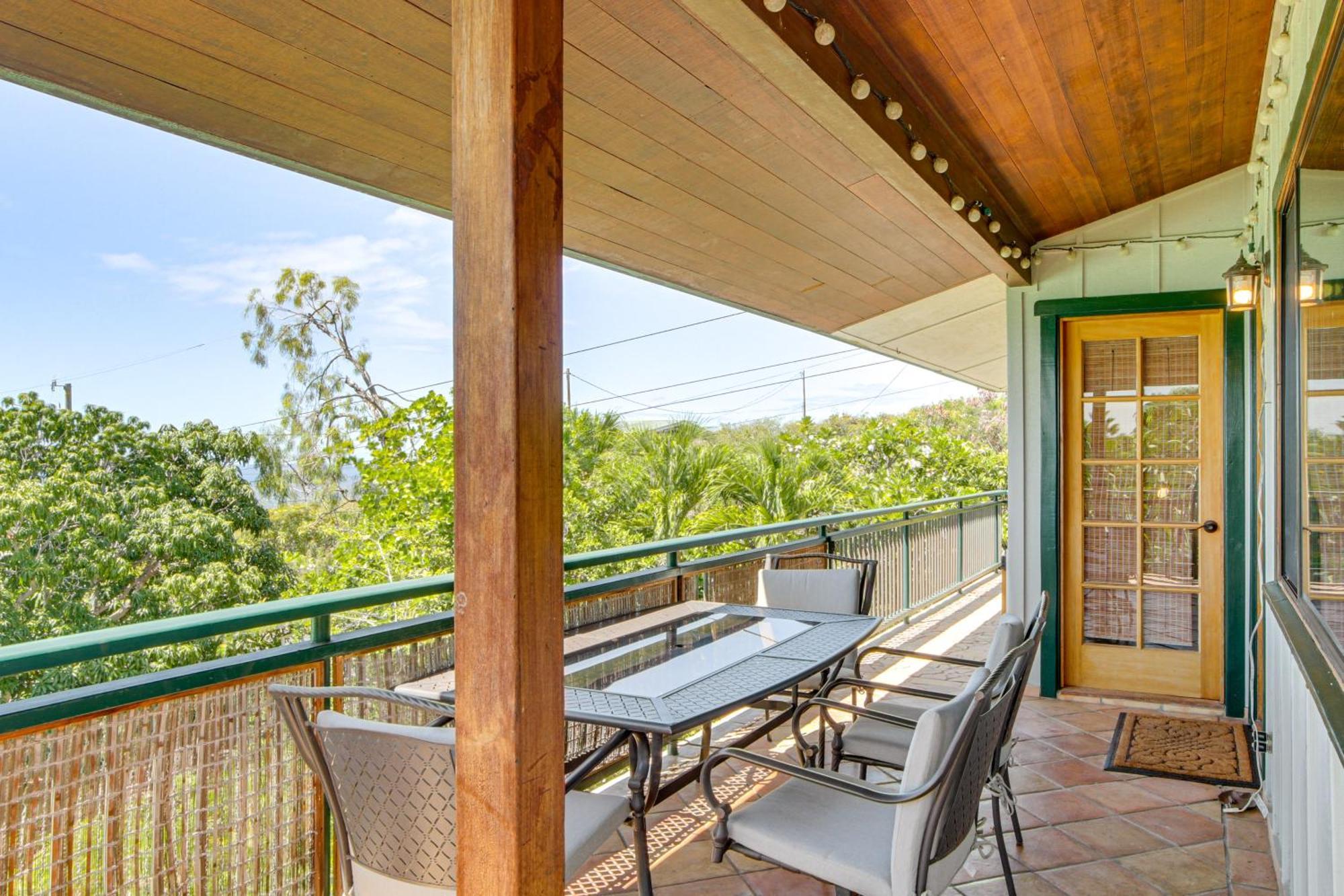 Ocean-View Bungalow Walk To Pebbles Beach! Hookena 외부 사진