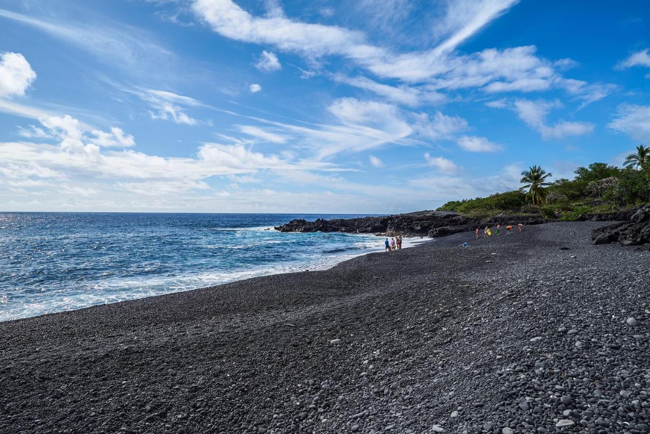 Ocean-View Bungalow Walk To Pebbles Beach! Hookena 외부 사진